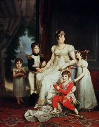 Caroline Bonaparte (1782-1839) e i suoi figli